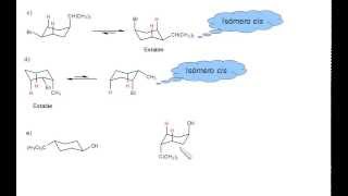 Problema Cicloalcanos  Equilbrio conformacional [upl. by Grimbald]