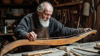 Process of Making a Traditional English Longbow From Scratch  Start To Finish [upl. by Arevle]