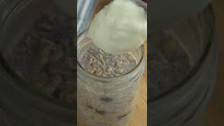 Oreo Overnight Oats overnightoats oatsrecipe easybreakfast oreocookies breakfast funrecipes [upl. by Manon283]