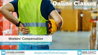 Online Classes  Workers Compensation [upl. by Harlin153]