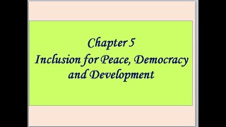 Inclusiveness chapter 5 full video  Inclusion for Peace Democracy and Development by Afan Oromo [upl. by Myke]