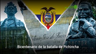 La batalla de Pichincha en Revivamos nuestra historia II [upl. by Violetta]