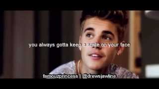 quoti dont wanna have to smilequot  Justin Bieber [upl. by Hodge]