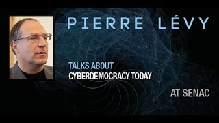 Pierre Lévy talks about Cyberdemocracy at Senac [upl. by Glen854]