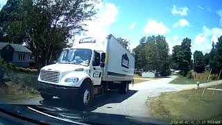 Lowes Delivery Truck Runs Me Off the Road [upl. by Verena205]