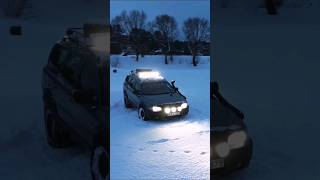 Lifted Volvo XC70 in snow [upl. by Alpert819]