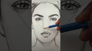 How to draw nose viralvideo drawing viralshort viralshort viralytshorts [upl. by Yornek]