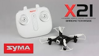 Syma X21 Review  Absolute Beginners Dream Drone [upl. by Race]