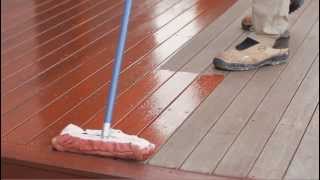 How to Stain a Deck [upl. by Athalla675]