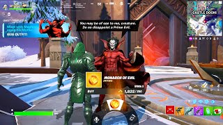 Fortnite JUST ADDED This in Todays Update Mephisto Boss [upl. by Litha721]