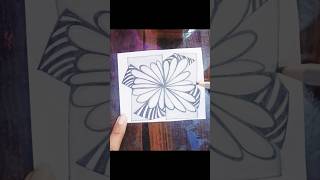 Zentangle pattern drawing [upl. by Marasco]