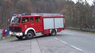 Einsatzfahrt Feuerwehr Plattenhardt  Waldenbuch [upl. by Mita]