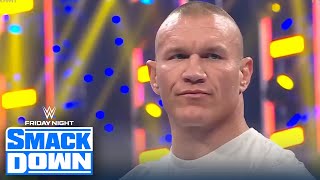 Randy Orton cuts off Roman Reigns challenges for the WWE Championship  WWE on FOX [upl. by Bob]