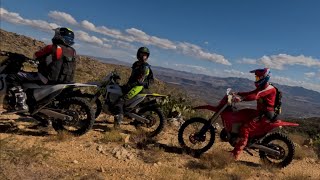 Part 2 of 2  Unrivaled backway to Crown King Arizona  Enduro Dirt Bike Riding [upl. by Akimak779]