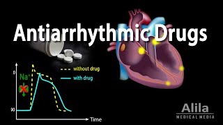 Antiarrhythmic Drugs Animation [upl. by Odnalref1]