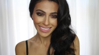 Easy Glamorous Old Hollywood Hair  How To Hairstyles  Hair Tutorials  Teni Panosian [upl. by Garett944]