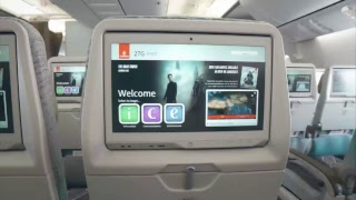 Cabin Tour  New Emirates Boeing 777300ER [upl. by Fillbert139]