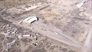 Drone flight over the Clarkdale smelter 272018 [upl. by Phip]