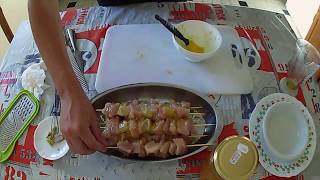 Brochette de poulet Citronné [upl. by Clifton]