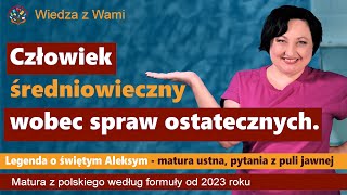 Człowiek średniowieczny wobec spraw ostatecznych [upl. by Ttayh]