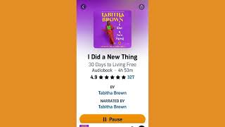 I did a new thing Tabetha Browns 30 day challenge day 2 recap book review [upl. by Atinomar165]