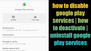 How to Uninstall Apps on Android that Won’t Uninstall  How to Disable Any System App on Android [upl. by Seyah]