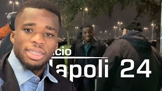 Sorpresa Traorè 😍💙 Guardate cosa fa dopo SassuoloNapoli 16 [upl. by Prent]