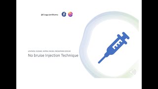 No bruising Injecting technique in Lovehandle for Clexane Lovenox Xaprin and Enoxaparin by a lifer [upl. by Nhguaved]