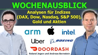 Zinssenkungsfantasien beflügeln DAX Dow Nasdaq Gold amp Aktien wie Apple ARM amp Amgen im Fokus [upl. by Elisabeth]