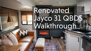 Renovated Jayco 31QBDS Walkthrough [upl. by Ishmul]