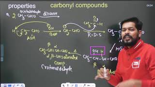 Carbonyl Compounds । Class12  JEE  NEET L3  Prop of Carbonyl Comp part 2Aldol and Cannizaro rxn [upl. by Ioves]