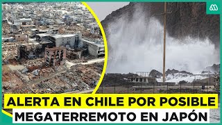 Megaterremoto en Japón Monitoreo en Chile ante posible tsunami en la costa [upl. by Kevyn]