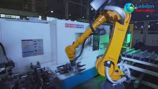 ESTUN Industrial Robots  Application of Universal Joint [upl. by Odnumyer]