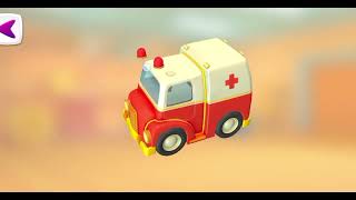 Emergency Vehicles Cartoon  Ambulance Cartoon for Kids [upl. by Janyte]