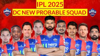 Ipl 2025 Dehli Capital New Squad 2025 DC New squad ipl 2025 dc new team 2025 [upl. by Darcee]