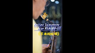 《下雨的时候》Rollins Saxophone alto RSAX5 Cover By MrLiu [upl. by Neeloc]