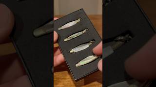 The Smallest Knife Set review edc knife steel blade knivescollection [upl. by Gnouhp]