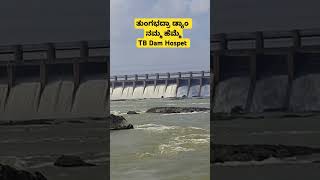 Thugabadra Dam hosapete full water [upl. by Eniak]