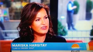 Mariska Hargitay on Today 92314 [upl. by Nuahc693]