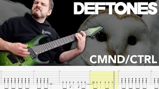 CMNDCTRL  One Shot Guitar Cover and Tabs  Deftones Instrumental [upl. by Christenson187]