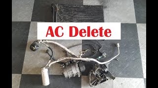 AC Delete Air Con Removal on a BMW E46 M3 [upl. by Takeo]