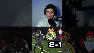 REAL MADRID VS CELTA VIGO 21 GOLASO VINI JR Y KYLIAN MBAPPE shorts vinicius realmadrid mbappe [upl. by Enillebyam]