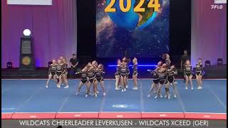 Wildcats Cheerleader Leverkusen  Wildcats Xceed GER  L7 Int Open  Worlds 2024 Finals [upl. by Ylrae792]