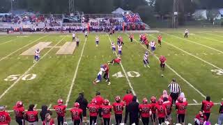 Hicksville Varsity Football vs Wayne Trace 92724 1st Half [upl. by Eidnalem181]