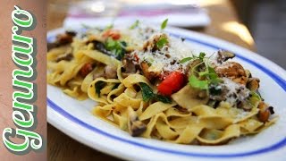 Wild Mushroom Tagliatelle with Gennaro [upl. by Clementia]