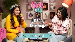 GenZ Lingo  Areeka Haq and Hina Altaf  Girls Only Clips [upl. by Aihsilat]