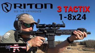 Riton 18x24 3TACTIX Optic REVIEW [upl. by Eimat]