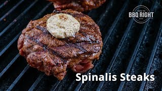 Spinalis Steaks  Ribeye Cap Steaks seared on PK Grill [upl. by Nylirrehs]