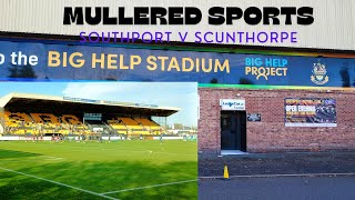 Southport v Scunthorpe National League North Top bins Free kick and Danny Lloyd masterclass [upl. by Fernald]