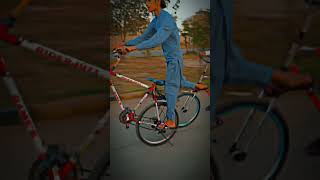 46king✌️✌️wheeling cycle wheele bikeriding [upl. by Anih]